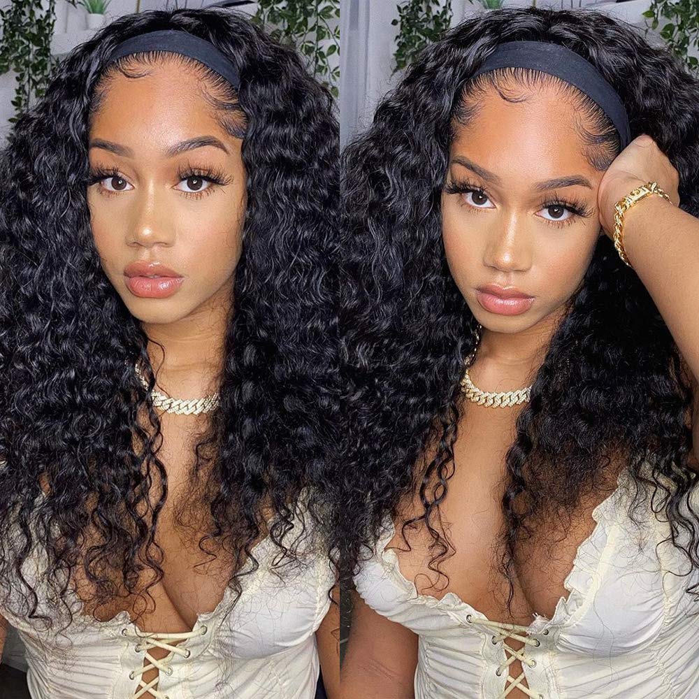 Headband Wigs and Real Human Hair Wigs: Embracing Versatility and Authenticity