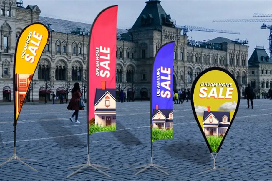 Custom Flags in Australia: Why Small Businesses Are Choosing Movement Over Static Signage