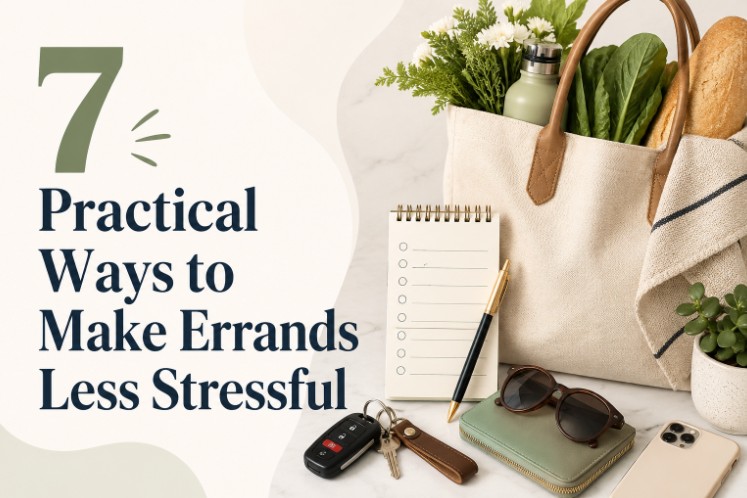 7 Practical Ways to Make Errands Less Stressful